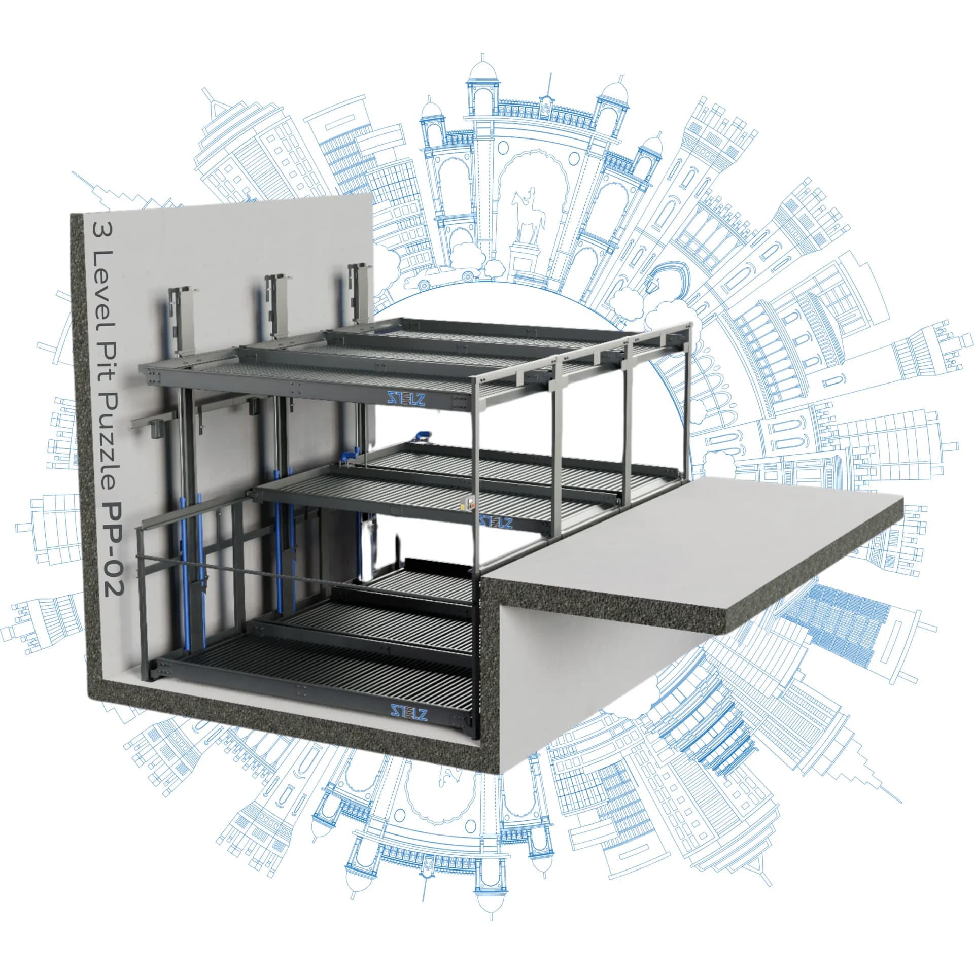 3-level Pit Puzzle gallery 1